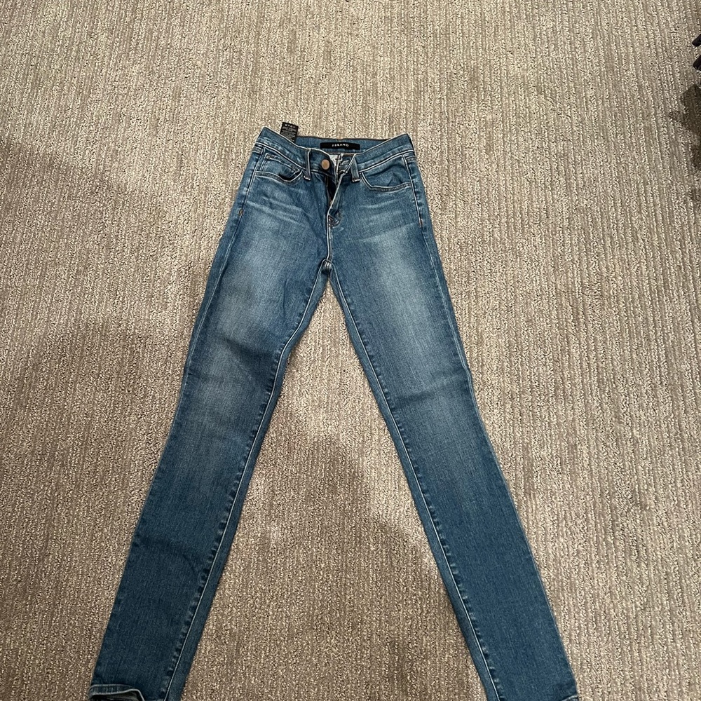 J brand blue skinny jeans